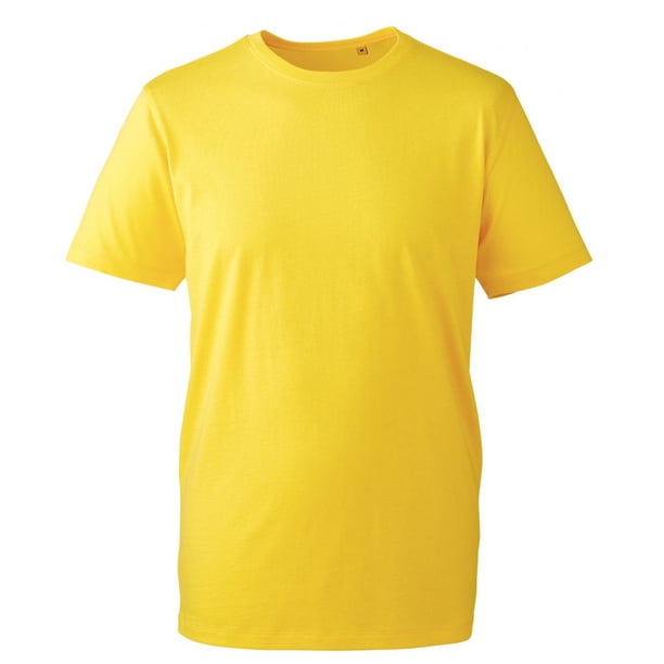 Anthem - Camiseta de Manga Corta para Hombre (Amarillo)