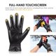 thumbnail image 3 of Guantes de piel de oveja genuina MAGILINK para hombre (Khaki-M), 3 of 6