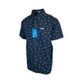 thumbnail image 2 of Columbia Men's Collegiate Navy Shirt Deserted Rapid Rivers Printed S/S (472), 2 of 12