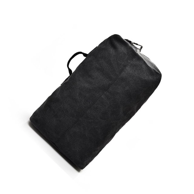 Qarigey grande para hombre, bolsa de viaje multifuncional para exteriores, bolso de hombro deportivo grande para montañismo, senderismo, Envolturas para manijas de equipaje Negro ordinario/S Qarigey AP012265-01
