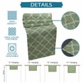 thumbnail image 6 of Green Moroccan Table Runner 72 Inches, Morocco Boho Ethnic Abstract Geometric Bed Runner Dresser Scarves Tabletop for Indoor Outdoor Parties/Ceremony/Banquet, 14" x 72", 6 of 8