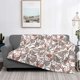 thumbnail image 2 of Fotbe Paisley Floral Manta de Franela con Estampado, Manta Ultrasuave para Cama, Sofá, Auto, Hipoalergénica y Antibolitas-60"x50", 2 of 6