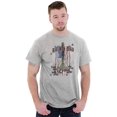 thumbnail image 5 of Rocking Dad Guitar American Flag Men's Graphic T Shirt Tees Brisco Brands M, 5 of 5