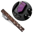 thumbnail image 6 of Men Tie Bar Clip Metal Walnut Necktie Clips for Daily Life Suit Shirt Decor, 6 of 8