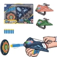 thumbnail image 3 of Juego De Disparos Juguete Catapulta Avión Juguete Portátil Eva Luces Apuntar Juguete De Tiro Para Niños De 3 Años Y Más Yuarrent FN007059-01, 3 of 6