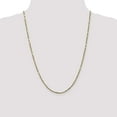 thumbnail image 3 of The Black Bow 2.25mm, 14k Yellow Gold, Diamond Cut, Milano Rope Chain Necklace, 24in, 3 of 6