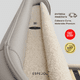 thumbnail image 4 of Cama King Size Premium de lujo Moncler Tapizada con 2 USB y cargador inalambrico | Cabecera recta Moderna Premium en Tela Beige | Base y Cabecera Incluidas| Diseño Único Envolvente, 4 of 7