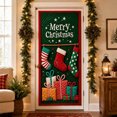 thumbnail image 7 of Miwamany Christmas Decorations Indoor Outdoor, Quilted Christmas Door Curtain with Santa Claus, Holiday Door Banner for Front Door Home Party, 7 of 7