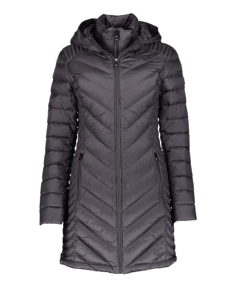 michael kors gunmetal jacket