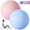Pink & Blue, variant on Small Exercise Ball 2 Pack 8-10 Inch Mini Yoga Ball Anti-Burst Pilates Barre Fitness Ball