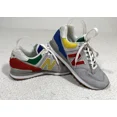 thumbnail image 1 of New Balance 574 x STAUD Rain Cloud Team Red Men’s 8.5 Sneakers Running Shoes, 1 of 6