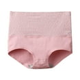thumbnail image 1 of Product Women's Panties - High Waisted Solid Color Underwear for Everyday Comfort and Support, 1 of 3