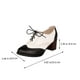 thumbnail image 3 of 1 par de zapatos de señora, elegantes, de tacón alto, con cordones., 3 of 5