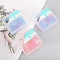 thumbnail image 2 of 60pcs Small Mini Paperclip Kawaii Candy Color Clear Stationery Binder Clip Tab, 2 of 4