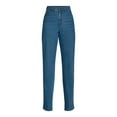 thumbnail image 7 of Scoop Women's Stovepipe High Rise Straight Leg Jeans, Sizes 0-20, 7 of 7