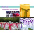 thumbnail image 4 of HWZWT 4 Inches Wide White Satin Ribbon, 27 Yards Soft, No Wrinkles and Consecutive Solid Fabric Ribbon for Cutting Ceremony, Christmas, Wedding, Birthday Decor and Chair Sashes White, 4 of 5