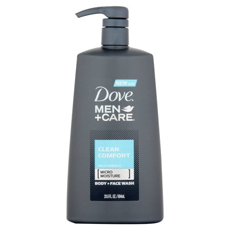 (2 Pack) Dove Men+Care Clean Comfort Body Wash Pump 23.5 (Best Dove Men's Body Wash)
