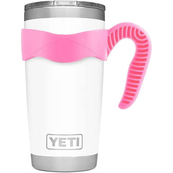 Tumbler Handle for YETI Rambler Cup, Anti Slip Travel Mug Grip Cup Holder for Stainless Steel Tumblers, Yeti, Ozark Trail, Rtic,Sic and More Tumbler Mugs BPA Free ( 20OZ,30OZ)
