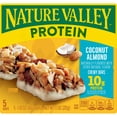 thumbnail image 3 of Nature Valley Protein Chewy Snack Bars, Coconut Almond, 5 Bars, 7.1 oz, 3 of 15