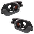 thumbnail image 3 of Front Left and Right Interior Door Handle Compatible with 2003-2008 Hyundai Tiburon Black With Lock Button 826102C000LK 826202C000LK GT GT Limited Gtp SE Base GS Vehicle Door Handle, 3 of 5