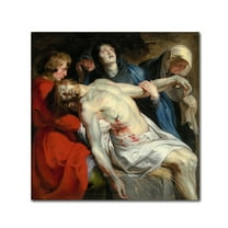 Trademark Fine Art 'The Entombment' Canvas Art by Peter Paul Rubens