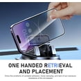 thumbnail image 7 of Dashboard Phone Cradle Mount, One-hand Operation Dashboard Mobile Phone Cradle, Non-slip 360-degree Rotation Smartphone Holder Mount, Universal for Most Cars, SUVs, Trucks (Black), 7 of 7