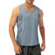 thumbnail image 1 of Chaleco deportivo para hombre sin mangas de secado rápido para correr Fitness camisetas sin mangas MABOTO Gris/2XL, 1 of 7