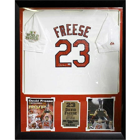 MLB 36x44 Autographed Jersey Frame, David Freese St. Louis Cardinals