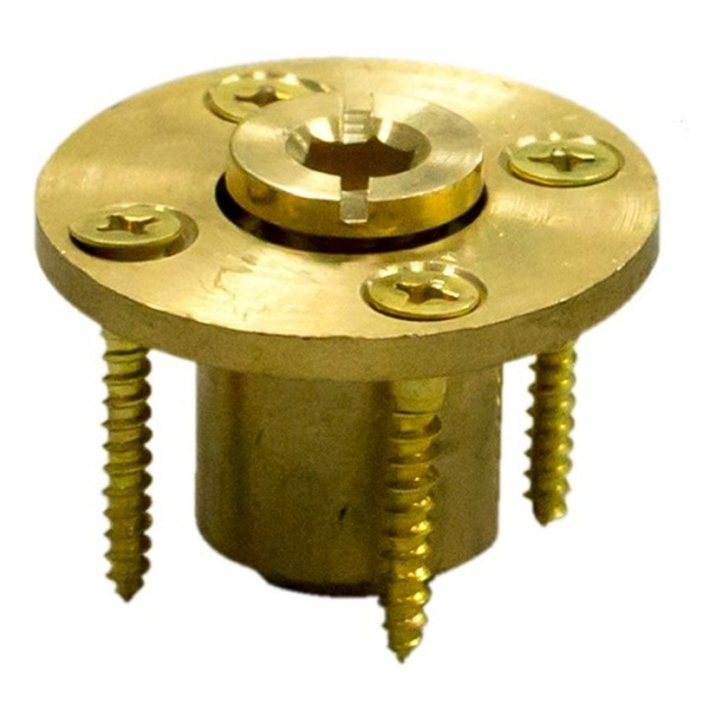 Buffalo Blizzard Wood Deck Brass Anchor for Pool Safety Cover | 30 Pack