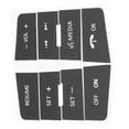 thumbnail image 6 of For FORD FOCUS 2008-2010 STEERING WHEEL BUTTON REPAIR DECALS STICKERS TRIM, 6 of 6