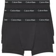 thumbnail image 6 of Calvin Klein Men's Boxers 3 Pack Cotton Tagless Stretch Boxer Brief NB2616, Blue Black, S, 6 of 7