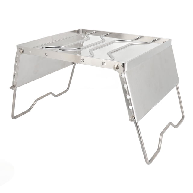 Soporte De Olla Plegable, Estante De Estufa Plegable De Más De 10 Kg De Rodamiento De Plata Portátil Impermeable Estable Para Picnic