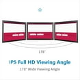 thumbnail image 4 of Pantalla Portátil de 7 Pulgadas IPS LCD 1024x600, Compatible con , VGA, Entrada AV, Alimentación CC Tipo C para PC, Portátil, Cámara, TV, DVD., 4 of 5