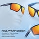 thumbnail image 2 of Lentes de sol deportivos polarizados KastKing Osage para hombre y mujer, 2 of 9