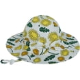 thumbnail image 6 of CoCopeaunts Baby Bucket Hat for Girls Bow Decorate Summer UV Protection Outdoor Headwear Basin Hat for Boy with Chin Strap, 6 of 8