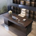 thumbnail image 3 of Executive Computer Office Desks Laptop Storage Modern Desktop Office Desks Study Work Bureau Meuble Office Furniture WN50OD My Lux Decor Round, 3 of 8