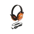 thumbnail image 7 of Califone Listening First 2810-TI Over-Ear Stereo Headphones with Inline Volume Control, 3.5mm Plug, Tiger, Each, 7 of 7