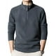 thumbnail image 3 of Sudadera Cálida De Cuello Medio Alto Cremallera Para Hombre, 3 of 8