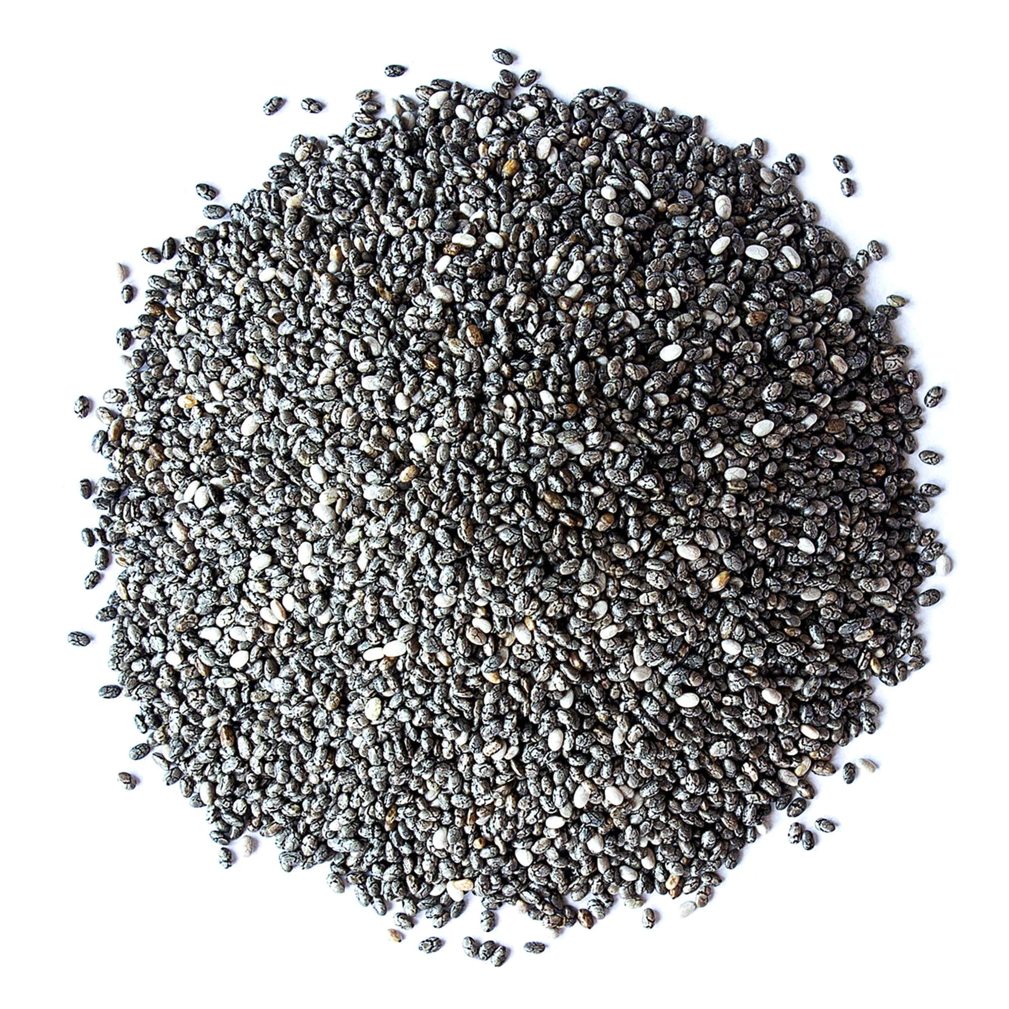 Organic Black Chia Seeds, 20 Pounds — Non-GMO, Sproutable, Kosher, Raw, Vegan — by Food to Live