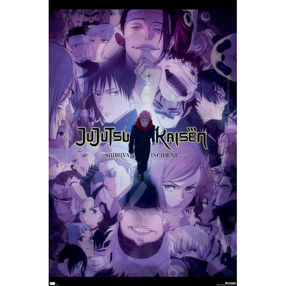 Jujutsu Kaisen: Season 2 - Shibuya Incident Key Art Wall Poster, 22.375" x 34"