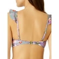 thumbnail image 3 of No Boundaries Juniors' Vintage Ruffle Bralette Swimsuit Top, 3 of 6