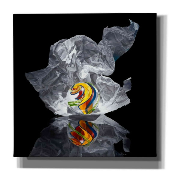 Epic Graffiti 'Iceberg V' by Francois Chartier, Canvas Wall Art, 18"x18"