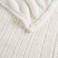 thumbnail image 4 of Pemberly Row Contemporary Fabric Queen Heated Blanket in Ivory, 4 of 10