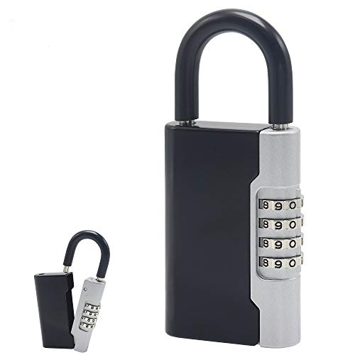 Bosvision KeyGuard Combination Padlock, Key Storage Lock Box Walmart