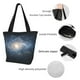 thumbnail image 4 of Fotbe The Galaxy Bolsa de Playa con Estampado, Bolsa de Hombro, Bolsa de Mano Espaciosa, Bolsa de Viaje Ligera, Bolsa de Compras Versátil, 4 of 6