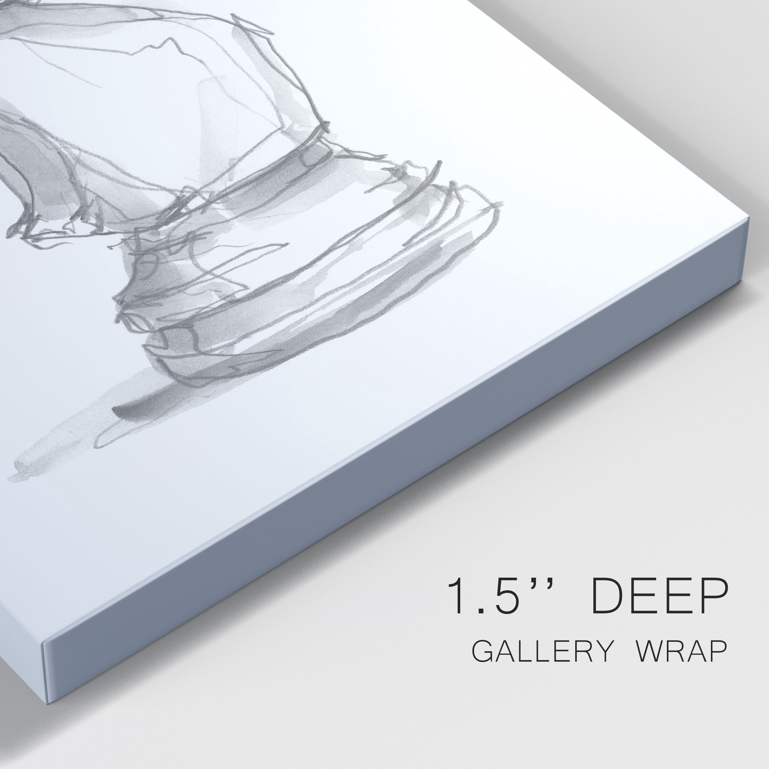 Chess Piece Study I Premium Gallery Wrapped Canvas - Ready to Hang