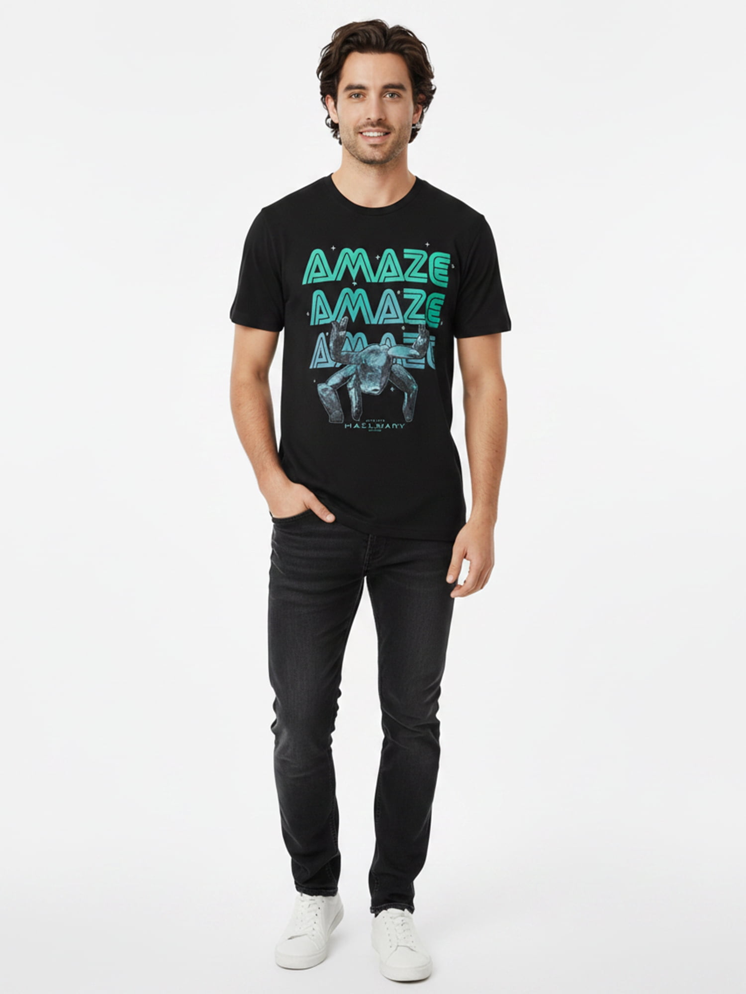 Project Hail Mary Men's Graphic Short Sleeve Tee, Amazing Rocky, Sizes S-3XL