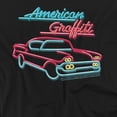 thumbnail image 2 of American Grafitti T-Shirt Neon Unisex Graphic Tee For Men & Women, 2 of 7