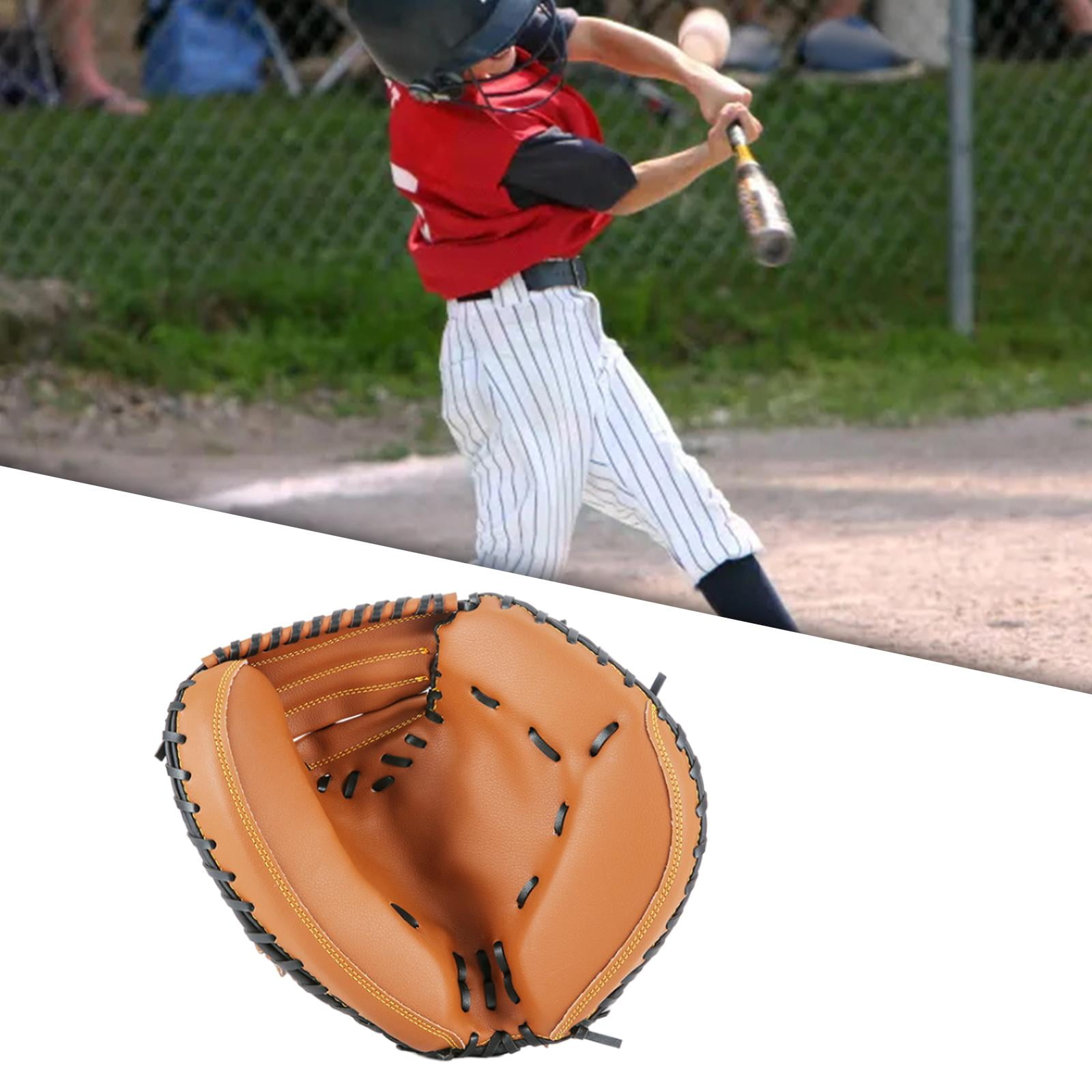 Baseball Catcher Glove Padding 12.5inch Baseball Fielding Glove Durable Infield Gloves Baseball Infielder's Mitts for Outdoor Sports Adults