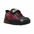 thumbnail image 3 of Spider-Man Web Shooting Kids Light Up Shoes, Size 8, 3 of 7